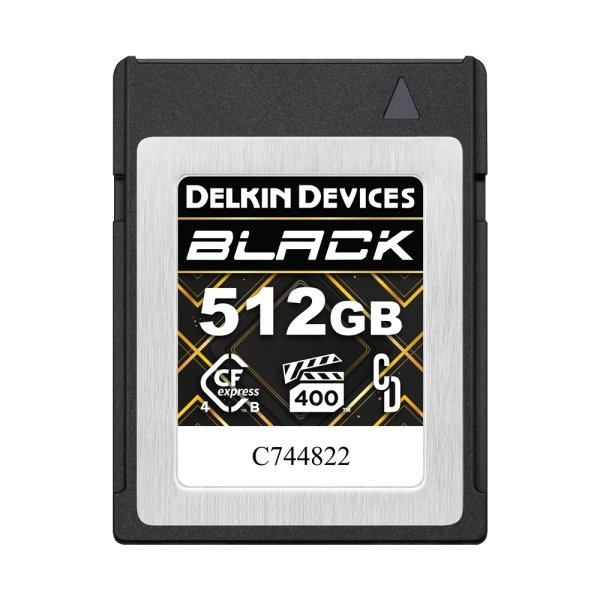 画像1: Delkin 512GB BLACK 4.0 CFexpress Type B VPG400 メモリーカード